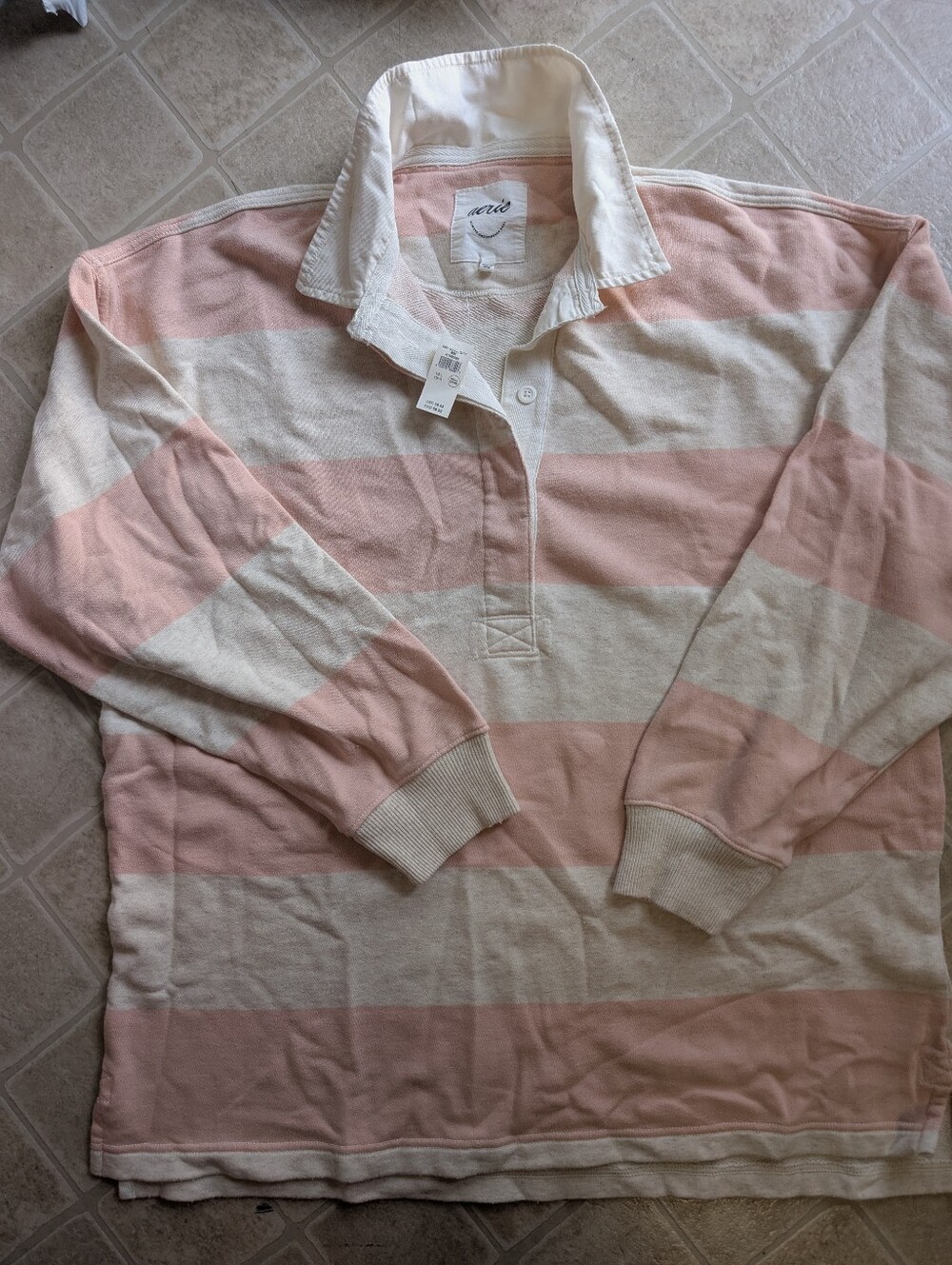 Aerie NWT Women's Long Sleeve Polo Shirt